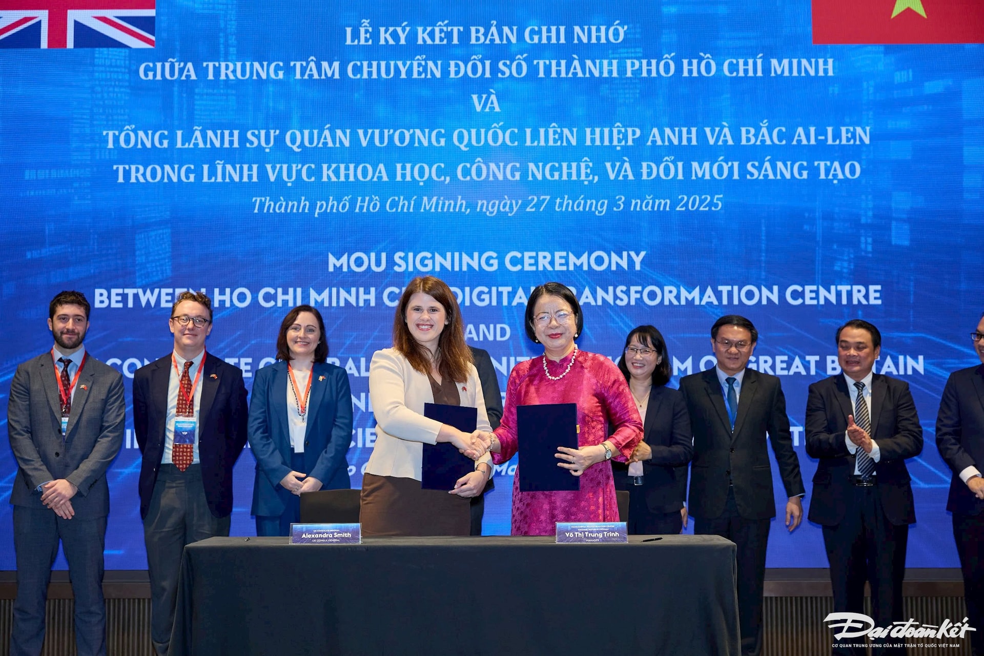 Vương quốc Anh hỗ trợ TP Hồ Chí Minh chuyển đổi số