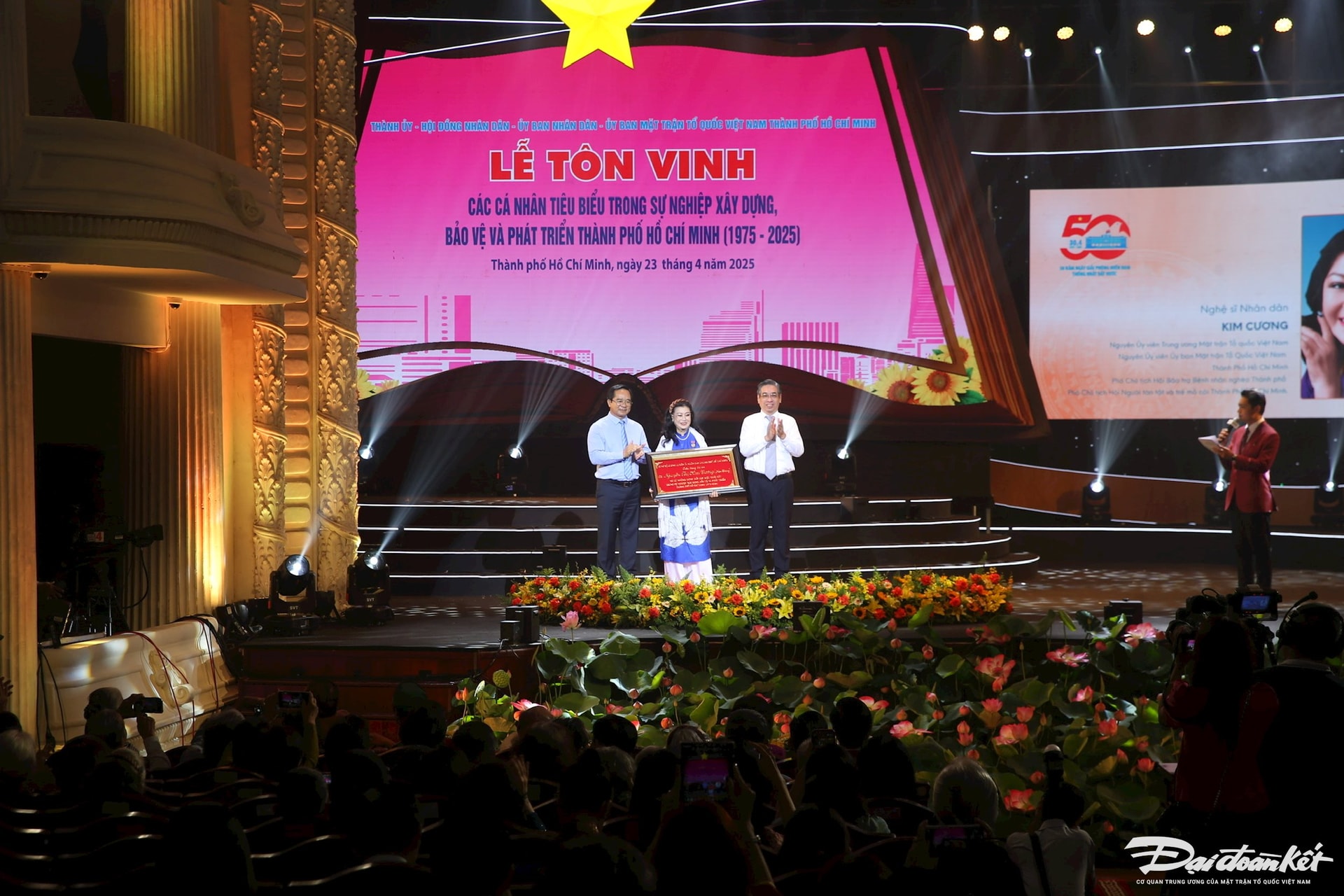 Tôn vinh các cá nhân tiêu biểu trong sự nghiệp xây dựng, bảo vệ và phát triển TP Hồ Chí Minh