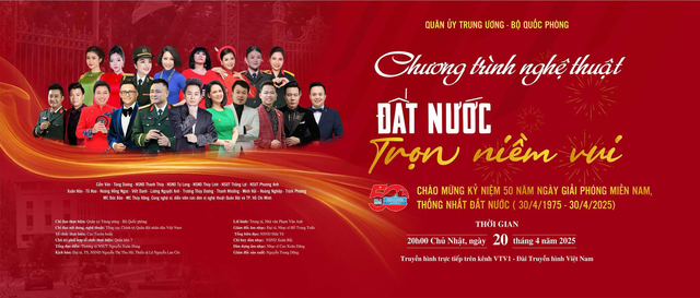 Loạt chương trình chào mừng kỷ niệm 50 năm Ngày Giải phóng miền Nam, thống nhất đất nước
