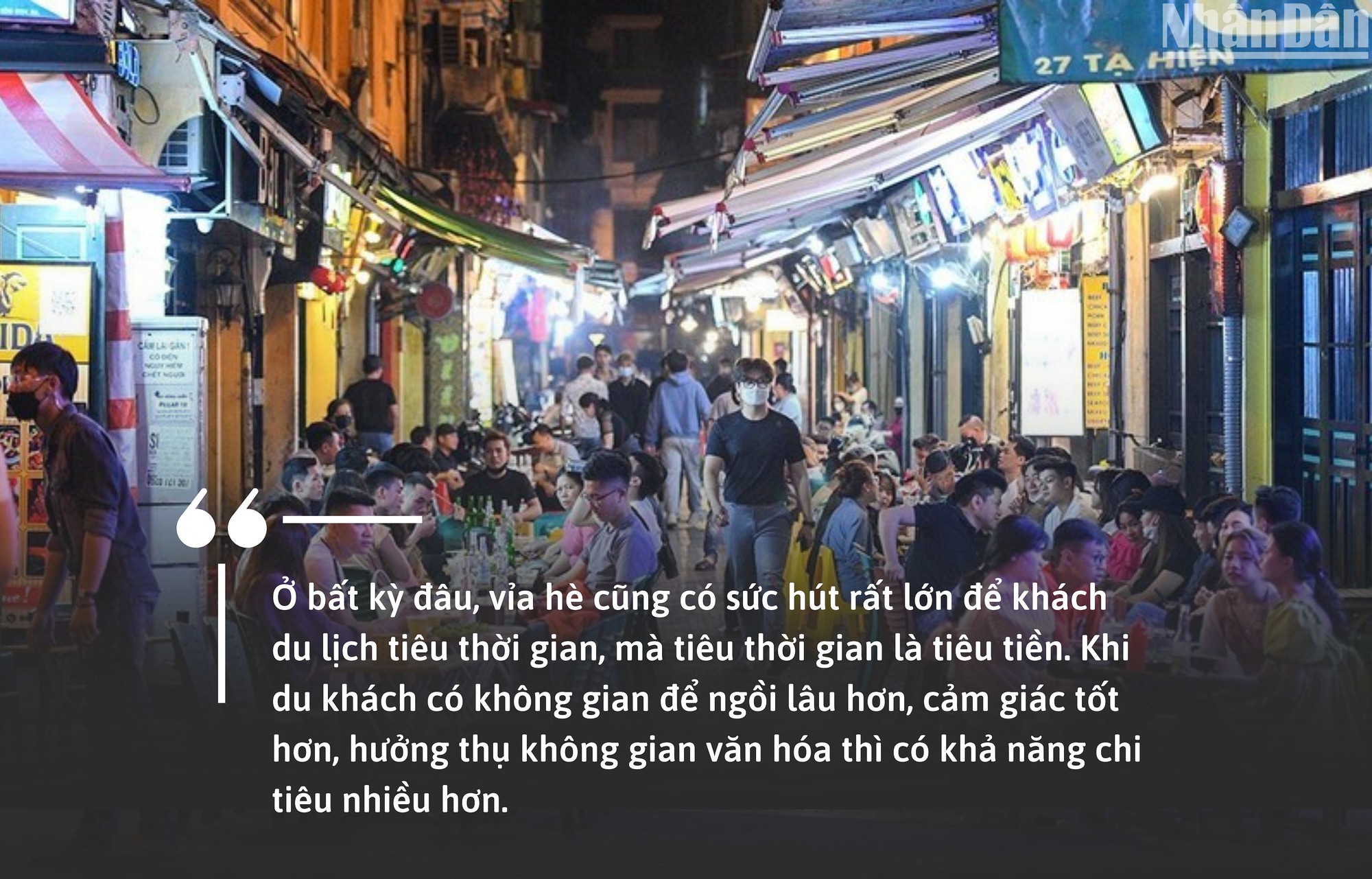 Vỉa hè: Yếu tố gia tăng sức hấp dẫn du lịch đô thị