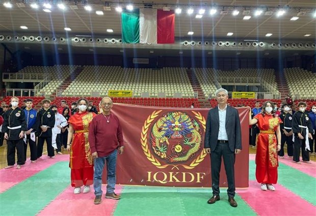 Tự hào phát triển võ thuật cổ truyền Việt Nam tại Italy