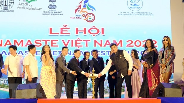 Khai mac Le hoi Namaste Viet Nam 2022 tai tinh Khanh Hoa hinh anh 1