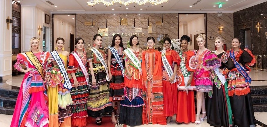 Những hình ảnh đẹp của thí sinh Hoa hậu Du lịch Thế giới trải nghiệm văn hoá Việt Nam Những hình ảnh đẹp của thí sinh Hoa hậu Du lịch Thế giới trải nghiệm văn hoá Việt Nam