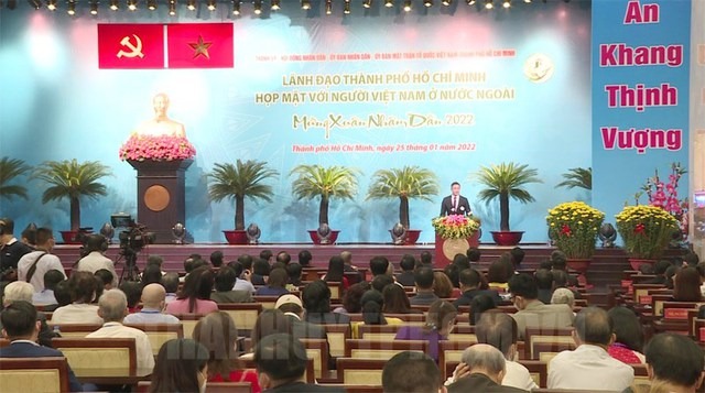 Họp mặt người Việt Nam ở nước ngoài mừng Xuân Quý Mão diễn ra ngày 6-7/1/2023 - Ảnh 1. Họp mặt người Việt Nam ở nước ngoài mừng Xuân Quý Mão diễn ra ngày 6-7/1/2023 - Ảnh 1.