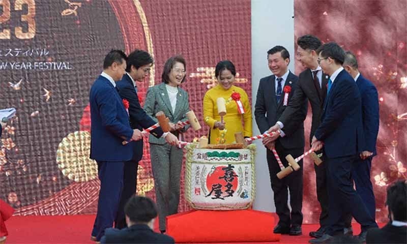 Đoàn kết, truyền thống và hữu nghị tại lễ hội Xuân Quê hương 2023, Fukuoka, Nhật Bản