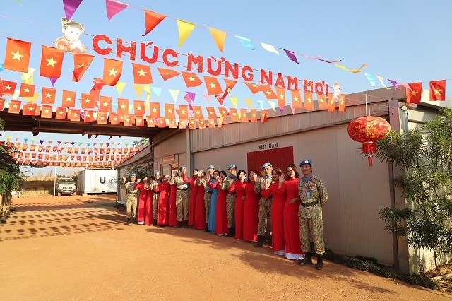 Không khí đón Tết cổ truyền của Bệnh viện dã chiến Việt Nam tại Nam Sudan Không khí đón Tết cổ truyền của Bệnh viện dã chiến Việt Nam tại Nam Sudan