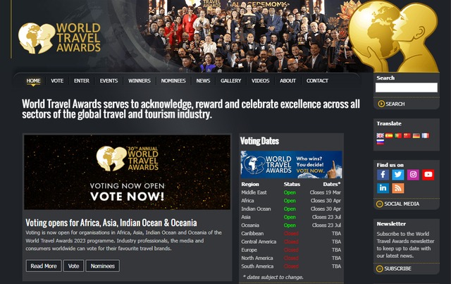 Hãy bình chọn cho Du lịch Việt Nam tại World Travel Awards 2023! - Ảnh 1. Hãy bình chọn cho Du lịch Việt Nam tại World Travel Awards 2023! - Ảnh 1.