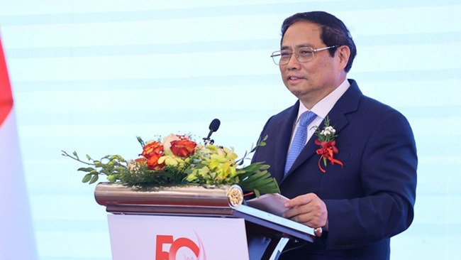 Thủ tướng gợi mở hướng hợp tác của Việt Nam - Nhật Bản là phát triển xanh, bền vững và thúc đẩy công nghệ, đổi mới sáng tạo