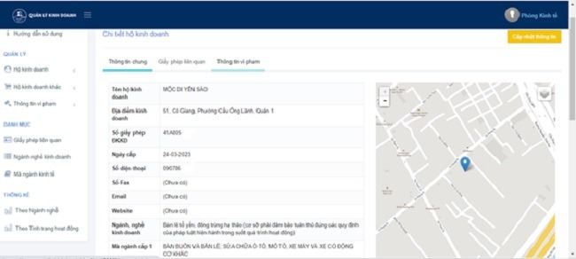 UBND quận 1 ra mắt Webgis giúp người dân dễ dàng lựa chọn địa điểm kinh doanh 2