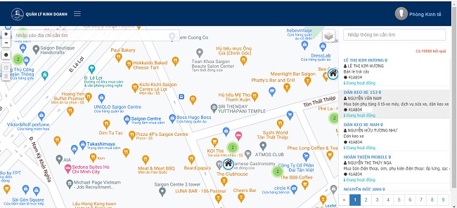 UBND quận 1 ra mắt Webgis giúp người dân dễ dàng lựa chọn địa điểm kinh doanh 1