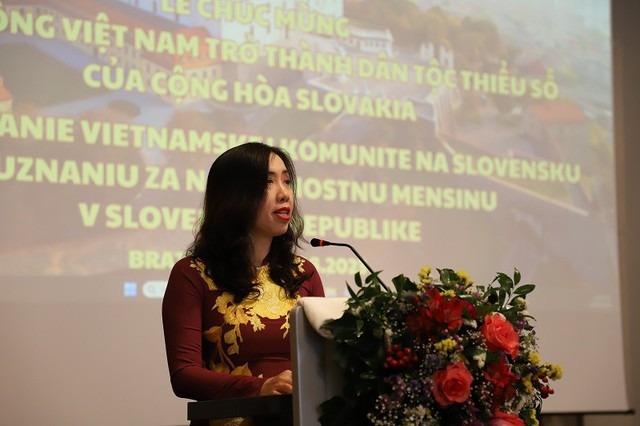 Lễ chúc mừng cộng đồng người Việt được công nhận dân tộc thiểu số tại Slovakia - Ảnh 1. Lễ chúc mừng cộng đồng người Việt được công nhận dân tộc thiểu số tại Slovakia - Ảnh 1.