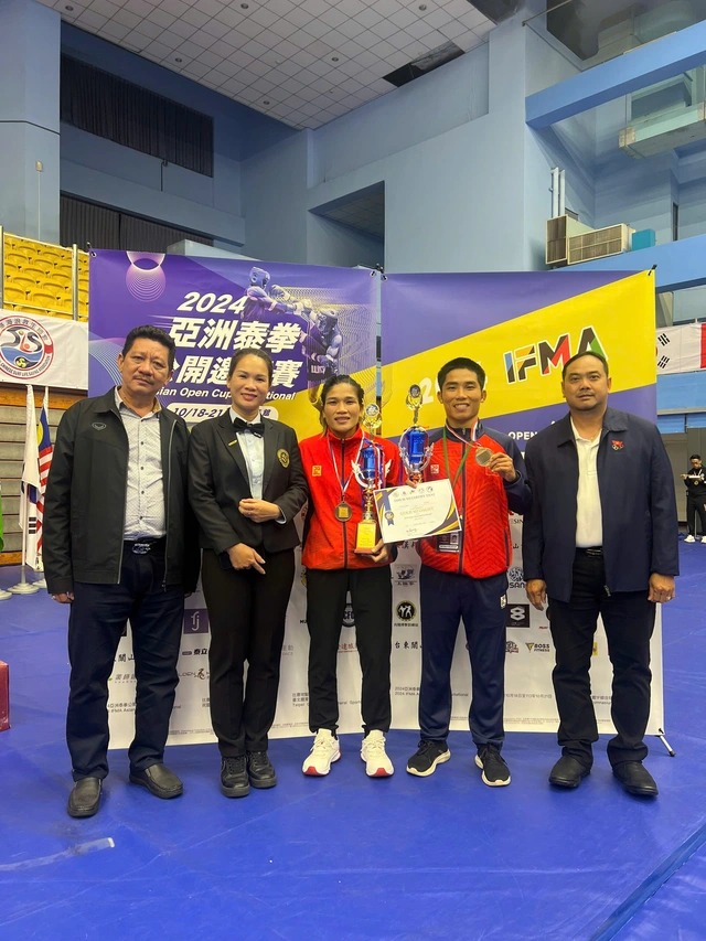 Việt Nam giành 1 HCV Muay Thai châu Á, Vũng Tàu đăng cai Giải Vô địch châu Á 2025- Ảnh 2. Việt Nam giành 1 HCV Muay Thai châu Á, Vũng Tàu đăng cai Giải Vô địch châu Á 2025- Ảnh 2.