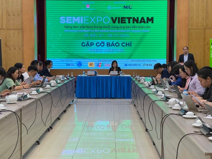 Ông Vũ Quốc Huy, Giám đốc NIC thông tin về sự kiện