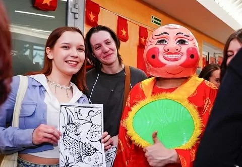 Ấn tượng ngày văn hóa của cộng đồng du học sinh Việt Nam tại Tyumen