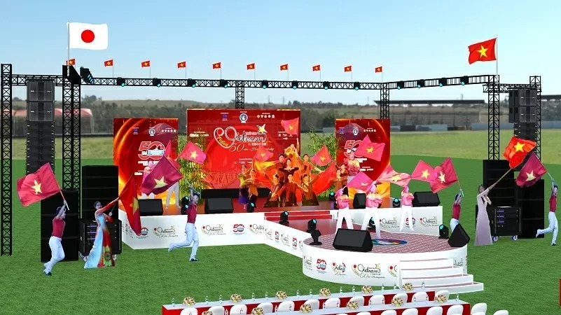 Người Việt tại Nhật Bản thể hiện lòng yêu nước bằng chiến dịch 'Vạn cờ Tổ quốc tung bay'