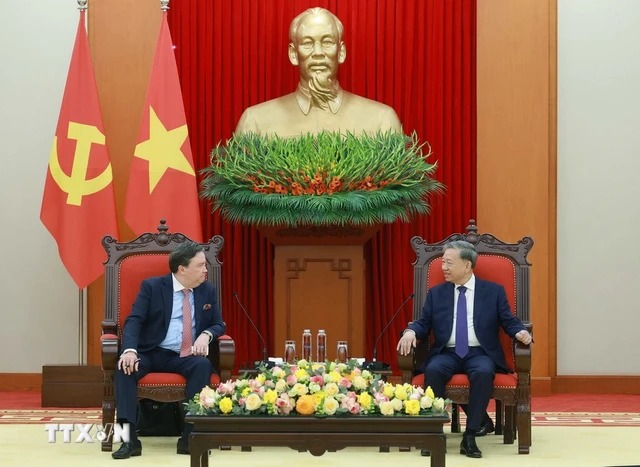 Tổng Bí thư Tô Lâm: Việt Nam nhất quán coi Mỹ là đối tác chiến lược hàng đầu- Ảnh 2. Tổng Bí thư Tô Lâm: Việt Nam nhất quán coi Mỹ là đối tác chiến lược hàng đầu- Ảnh 2.