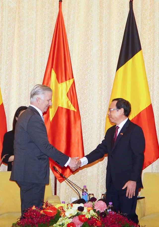 Nhà vua Bỉ bày tỏ niềm vui khi trở lại TP HCM- Ảnh 6. Nhà vua Bỉ bày tỏ niềm vui khi trở lại TP HCM- Ảnh 6.