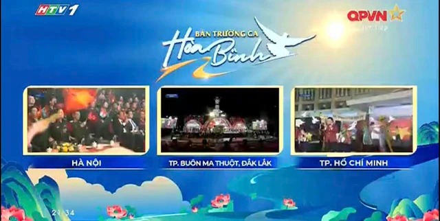 Rực rỡ, hoành tráng và đầy cảm xúc với cầu truyền hình 
