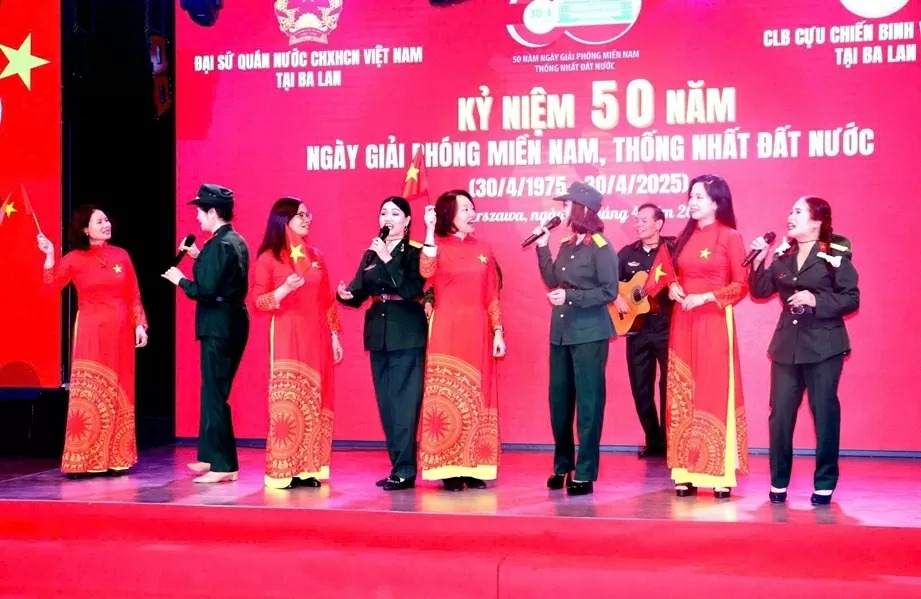 50 năm Ngày Giải phóng miền Nam, thống nhất đất nước: Vun đắp niềm tự hào của cộng đồng người Việt Nam tại Ba Lan
